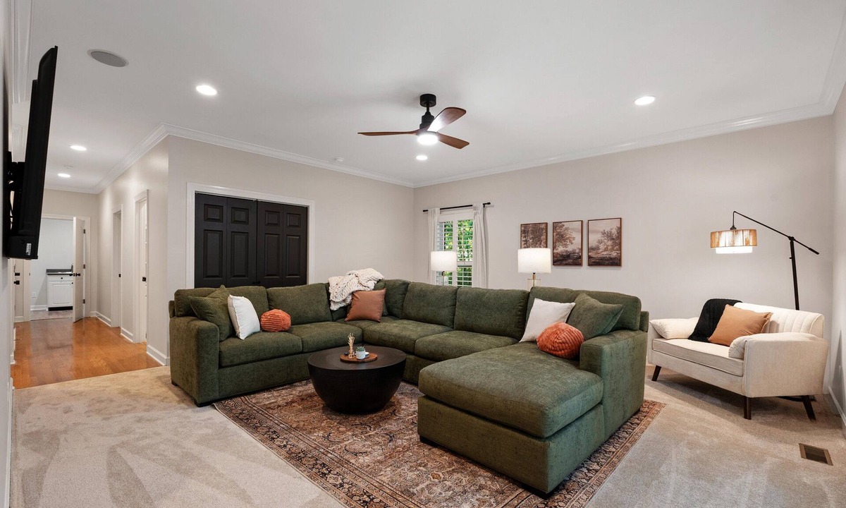 Mount Juliet House | 2 car garage, dedicated office, multiple outdoor spaces and living spaces