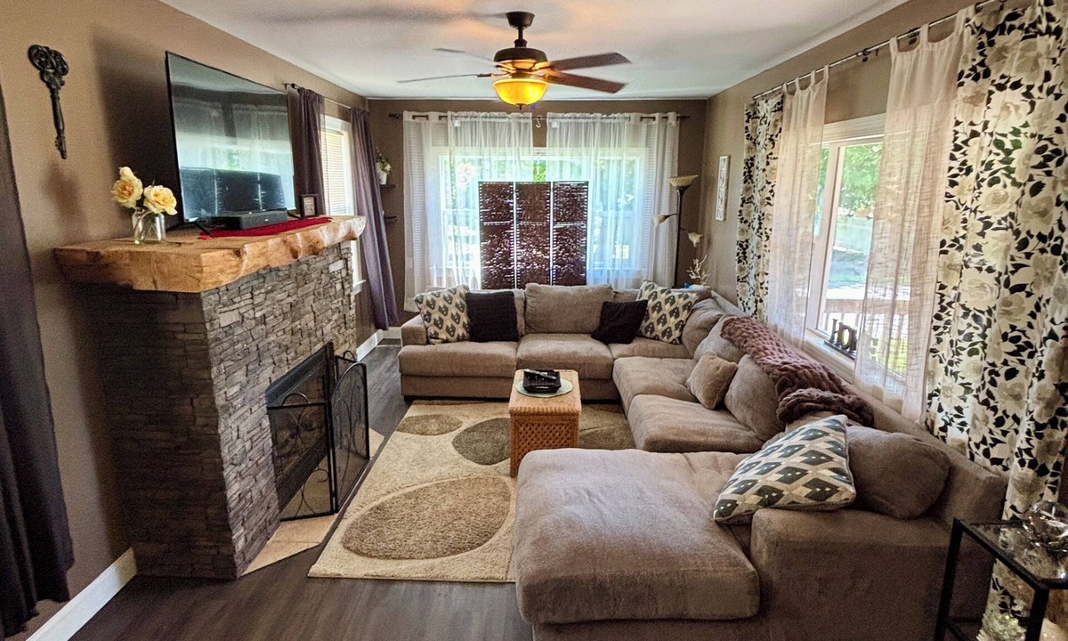 Westons Mills House | 3-bedroom house on outskirts of Olean with peaceful porch back patio & fire pit