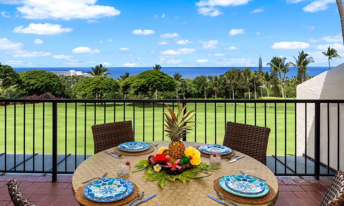 Kahaluu-Keauhou Condo | 🏖️AC | Beautiful Ocean & Golf Views | 2 Bedrooms w/Loft