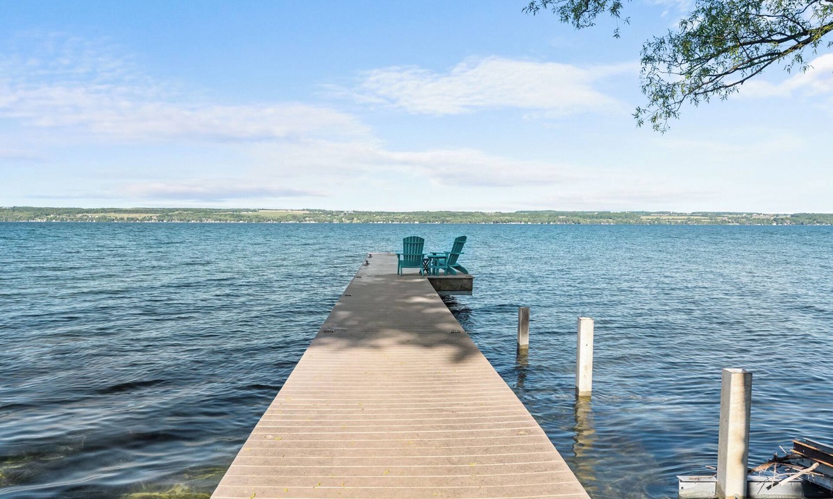 Town of Varick House | Cape on the Lake: Park-like Setting on Seneca Lake!