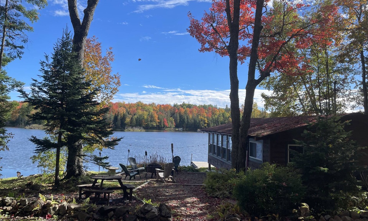 Indian Lake Cabin | Cozy Adirondack cabin with private dock and kayaks, feet from Adirondack Lake