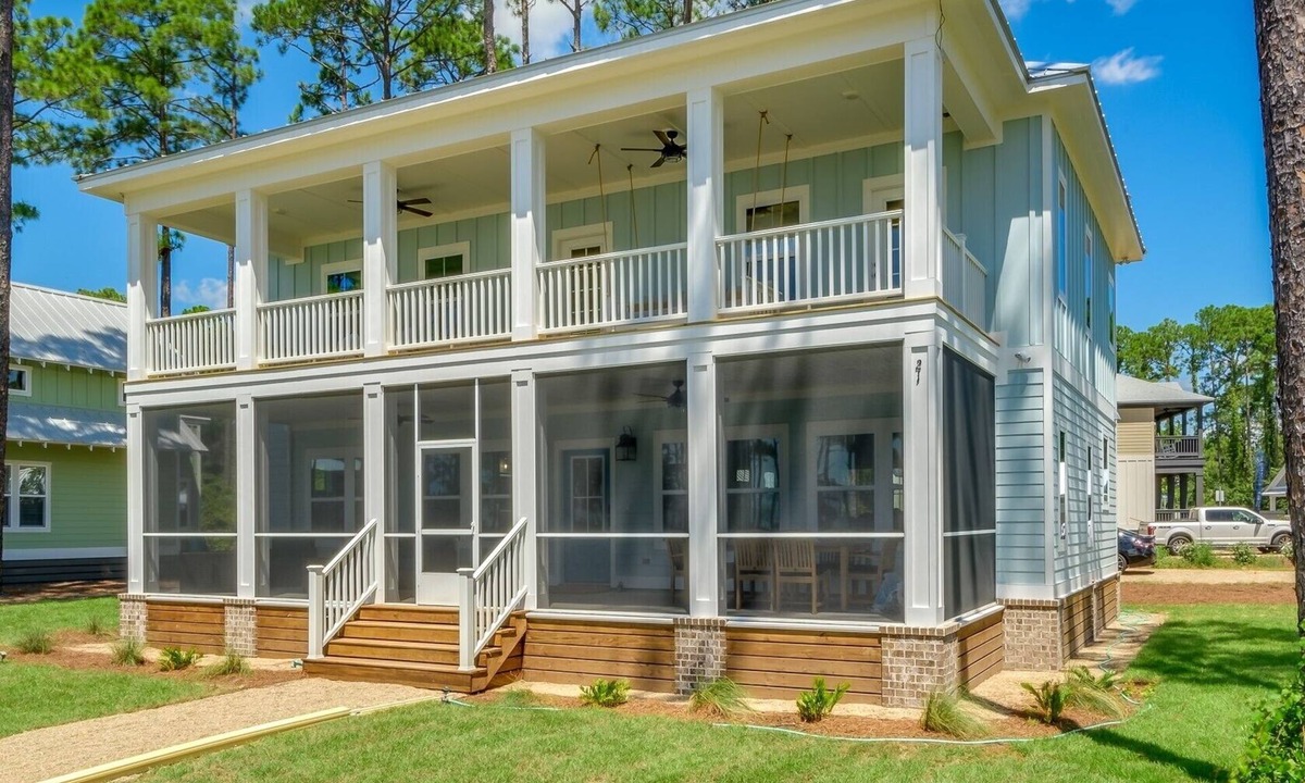 Carrabelle House | Endless Summer: Double porches w/Ocean views, resort pool! 1-min walk to beach!