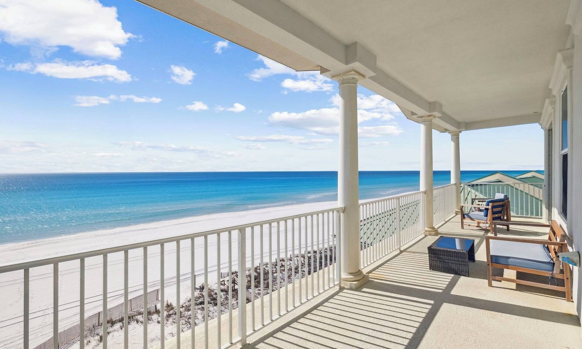 Delos House | Gulf-Front with Pool, Theater and Elevator