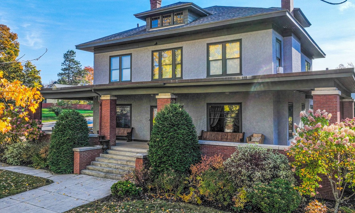 Winslow House | Historic Craftsman with period charm, covered porch, chef's kitchen, W/D & gym