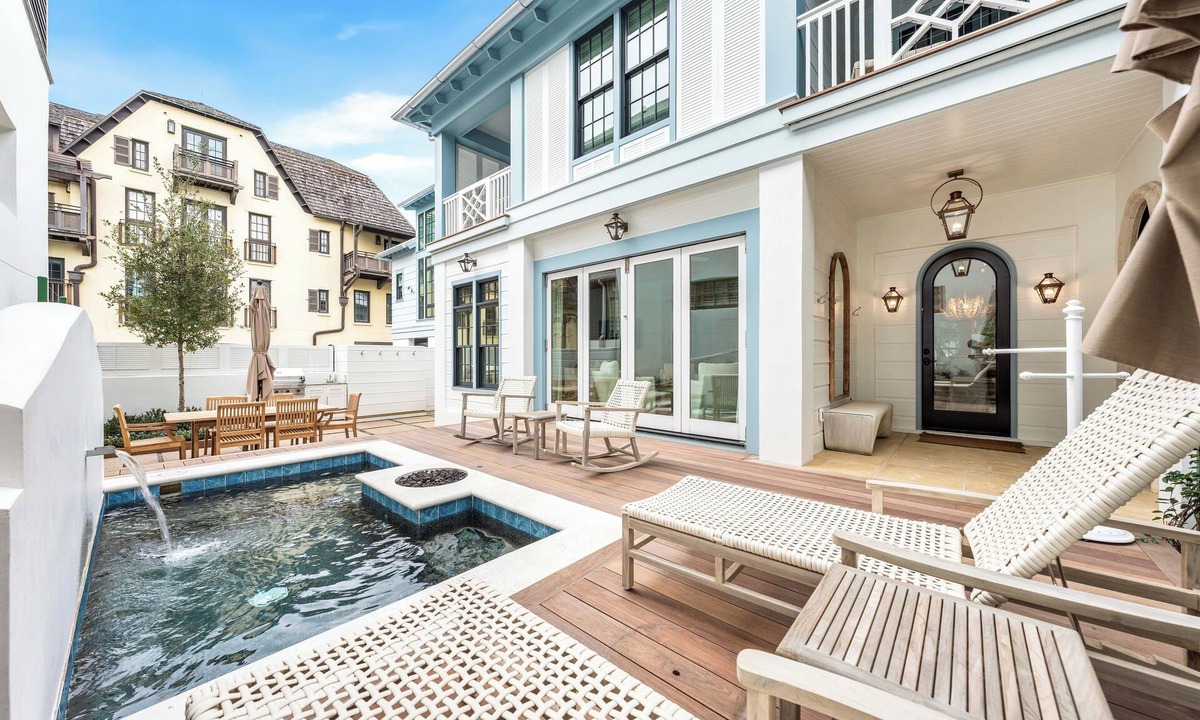 Rosemary Beach House | Hope Town Haven Cottage - Plunge Pool/Summer Kitchen, Steps from Town Center
