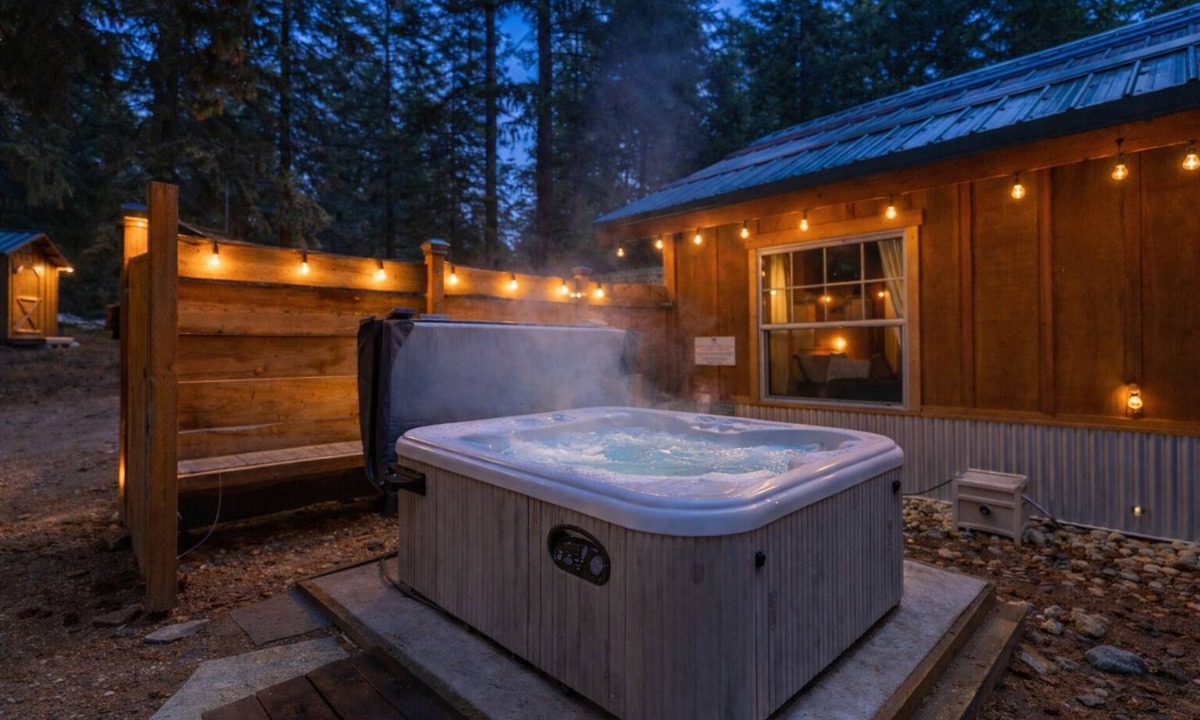 Leavenworth Cabin | Hot Tub | Firepit | BBQ | Community Beach | Dogs