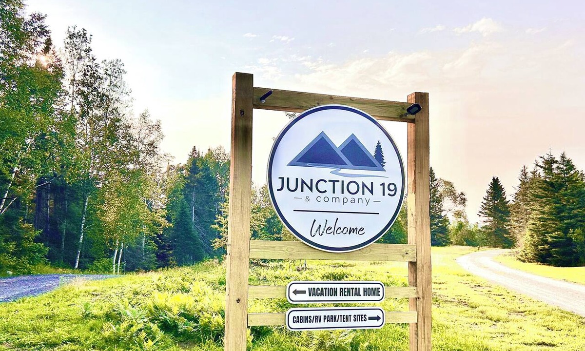 Fort Kent Mills RV Rental | Junction 19 & Co. - Upper Site #1 - RV & Tents w/20amp Service - On Trails