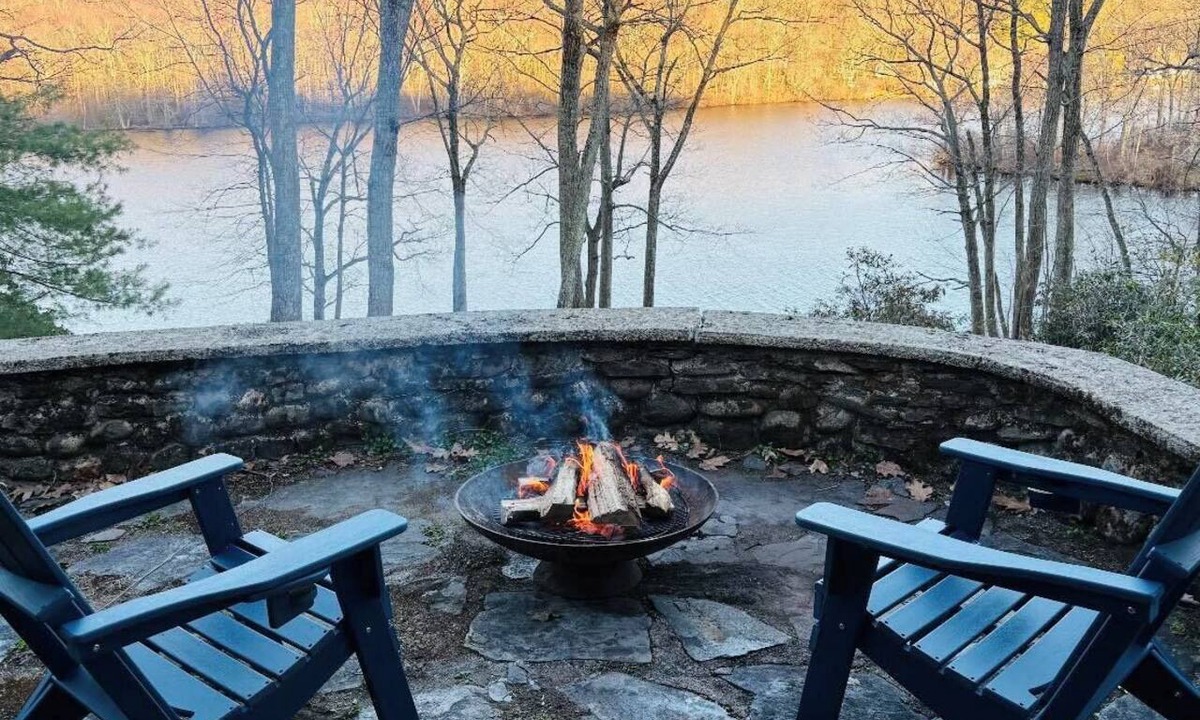 Bethlehem Village House | Lakefront Retreat Private Dock Canoe Kayak Firepit Sleeps 8 Litchfield Hills CT