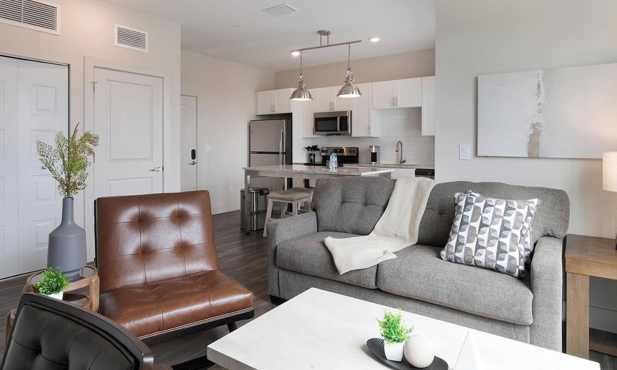 Florida Center Apartment | Landing | Chic 1BD, Gym, Game Room