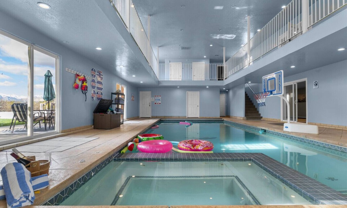 Draper House | Luxe Draper Retreat w/Pool, Sauna & Theater!
