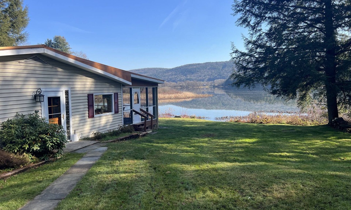 Milford House | Nature's Hidden Treasure ~ 600ft of level waterfront shoreline on Goodyear Lake