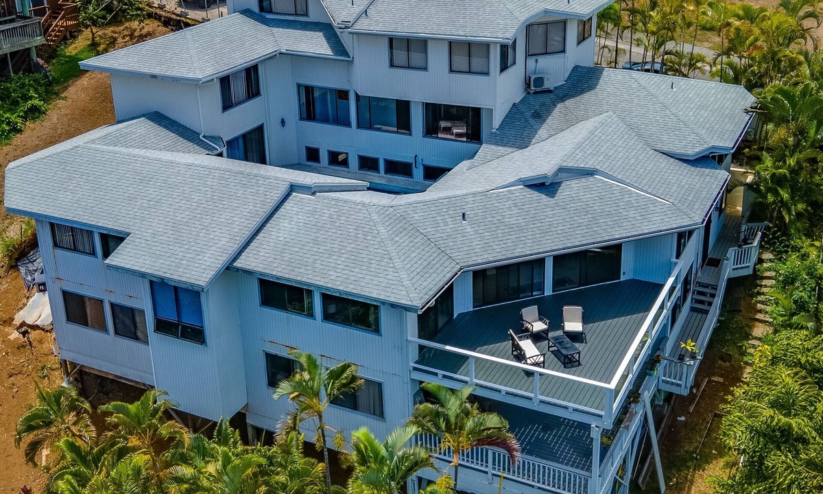 Kaneohe Villa | Poolside Paradise: with Double Bay View Rooms (Unit C)n