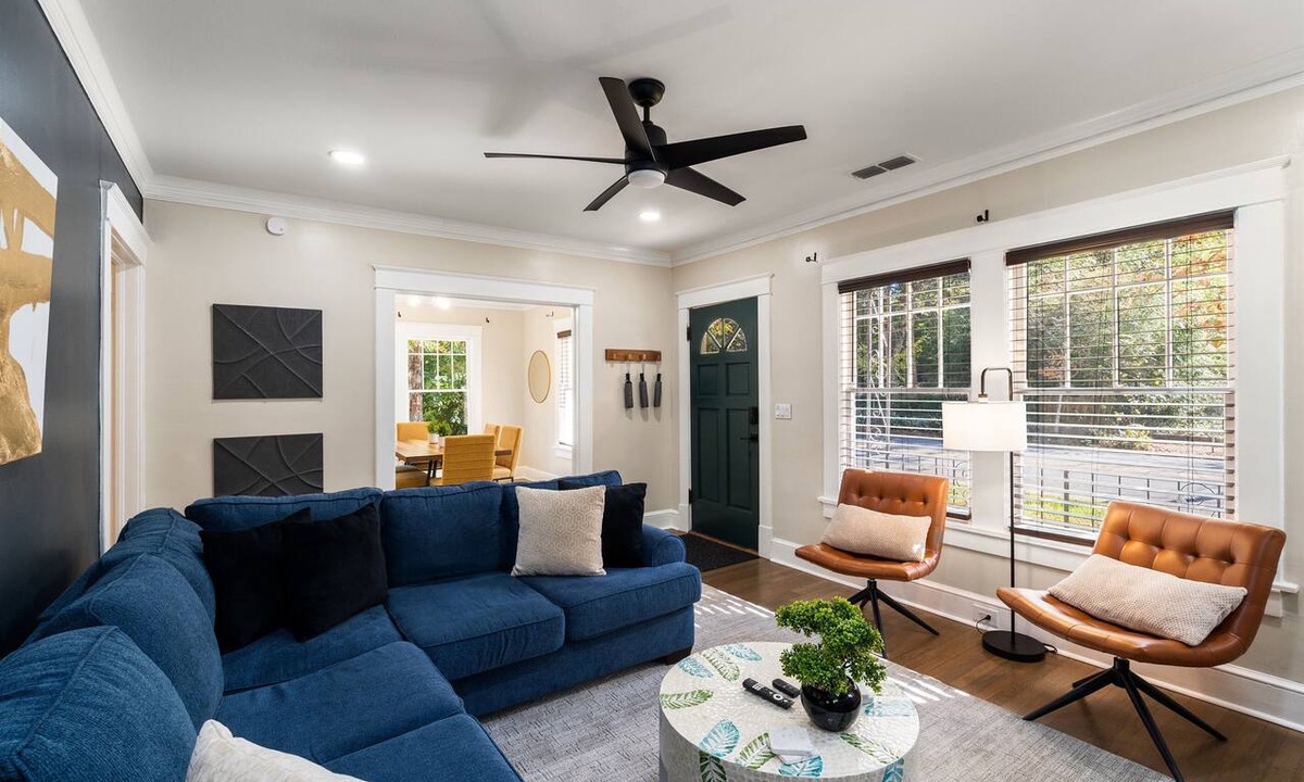 Poncey-Highland House | Prime Beltline Location | 3 King Beds | Playground