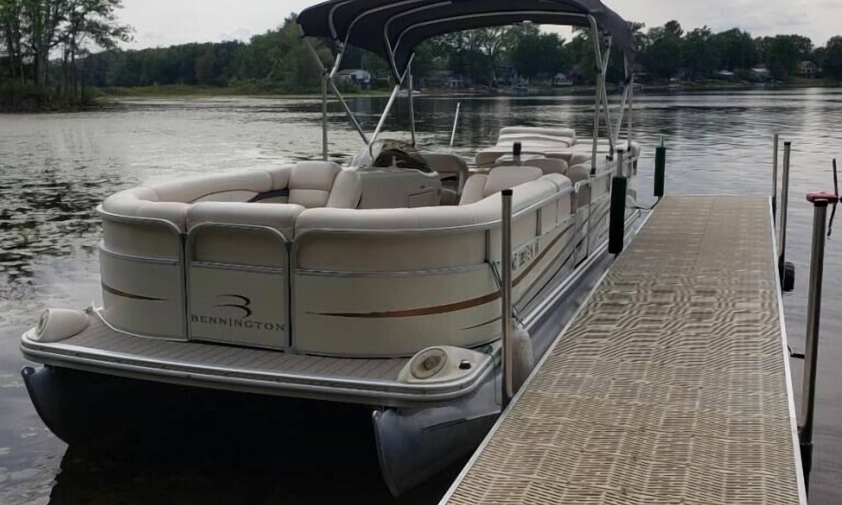 Delton House | Private Lake Front Home With Pontoon Rental Available On Property