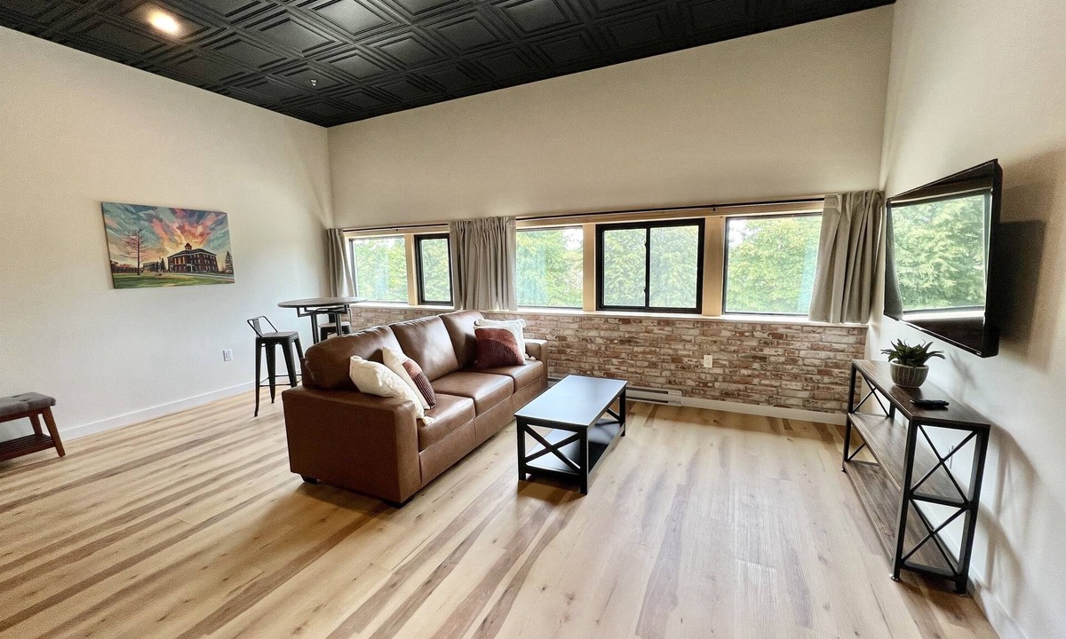Pittsfield Apartment | RiverBend Loft | Modern Stay Near ATV & Snowmobile Trails