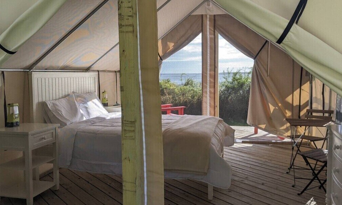 Northwest Harbor RV Rental | Safari Tent Glamping,S11-CedarPt, East Hampton, NY