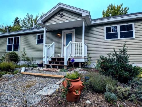 Mariaville House | Serene Lakeside Cabin with Fire Pit, Waterfront Retreat Near Graham Lake, Mariaville Maine