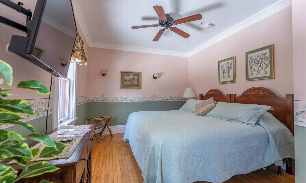 Saint Patrick House | Spacious Garden-View Suite in 150-Year-Old Manor House
