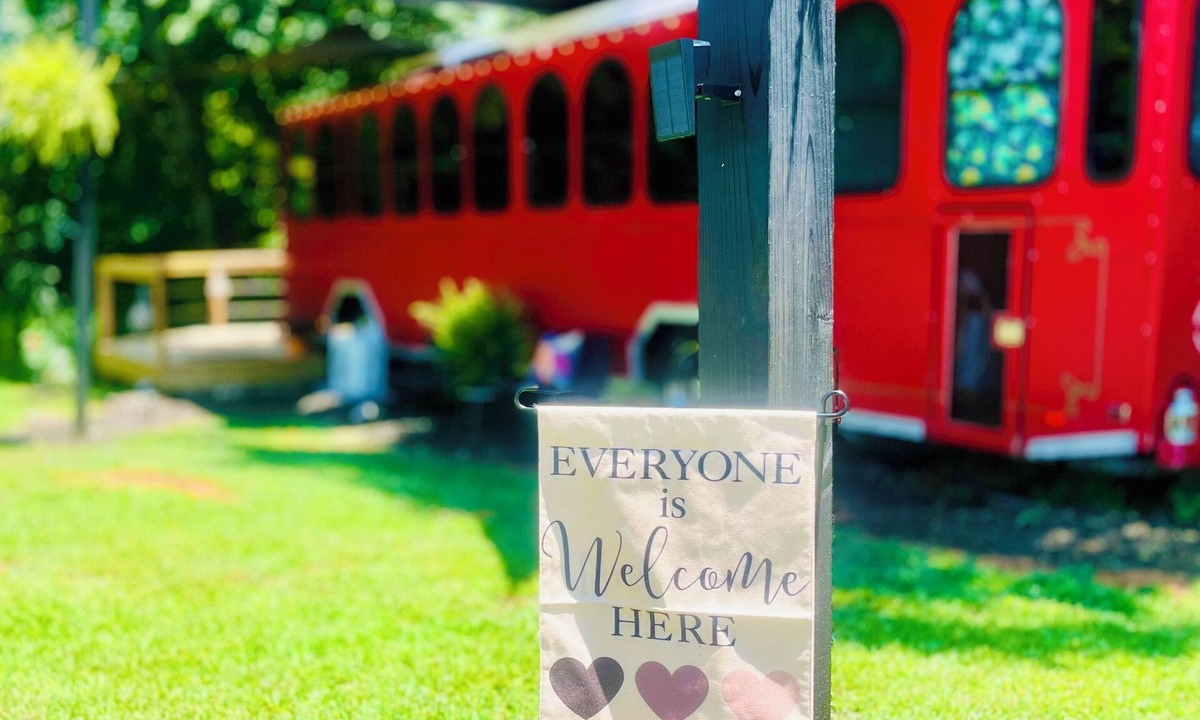 Doyle House | Spend an evening w Trolley Parton! #Love #IndoorProjector #Vibes #Renew