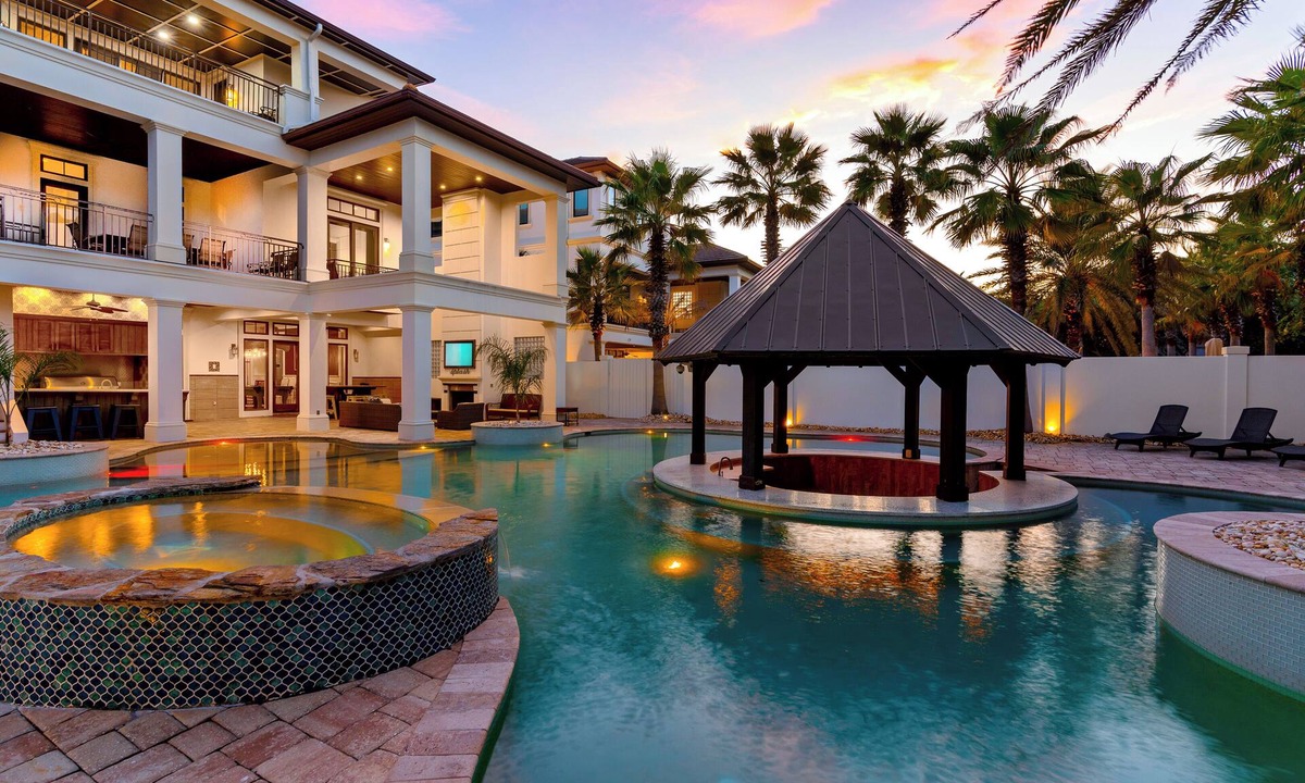 Destiny Grand Palms House | Splash — Largest Private Resort-Style Pool in Destin