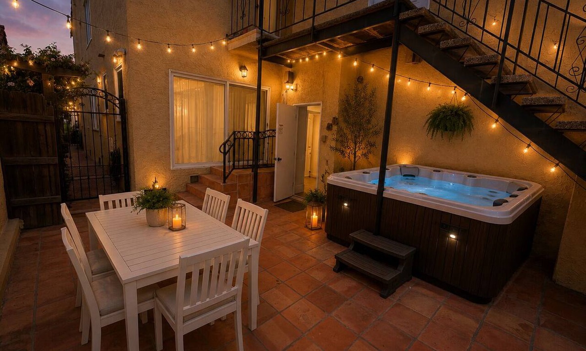 Belmont Shore House | Steps to Beach & 2nd St. Retreat, Hot-Tub, Parking, 3BR w/Private Studio