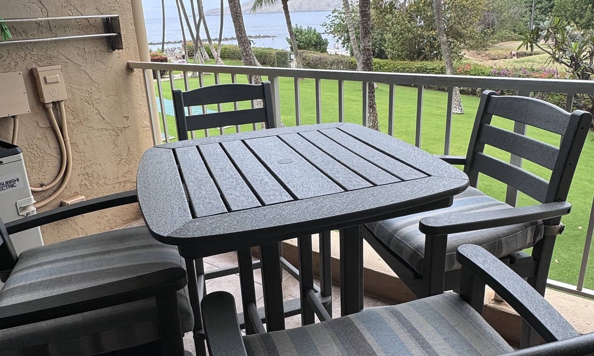Kihei Condo | Sunsets from the lanai of 203 embrace you, AC keeps you cool in this 2/2 unit