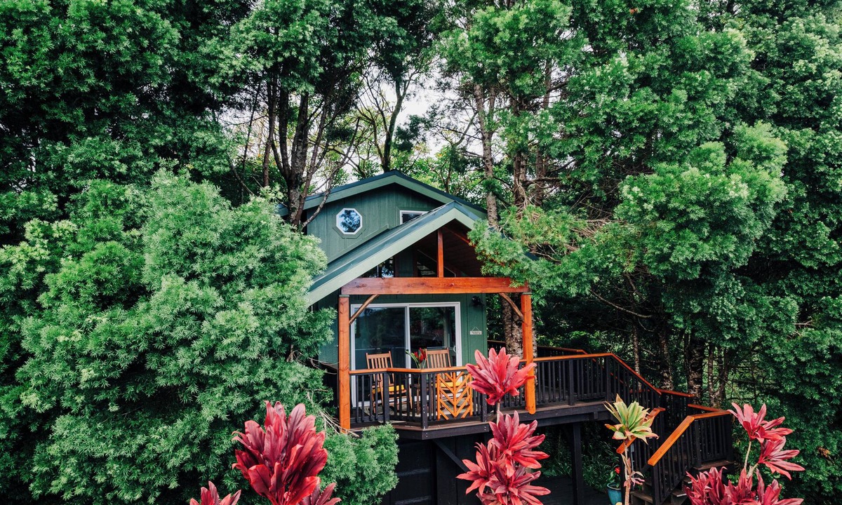 Hakalau Cottage | The Treehouse at Hulili Farm - NEW