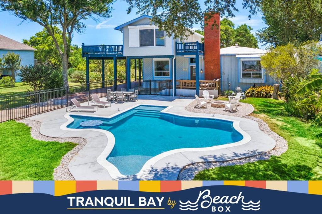 Dickinson House | Tranquil Home with Private, Texas-Shaped Pool