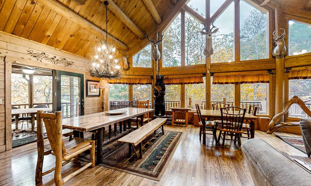 Sevierville Cabin | Upscale Cabin W Hot Tub, Sleeps 22・Game Room・Pool