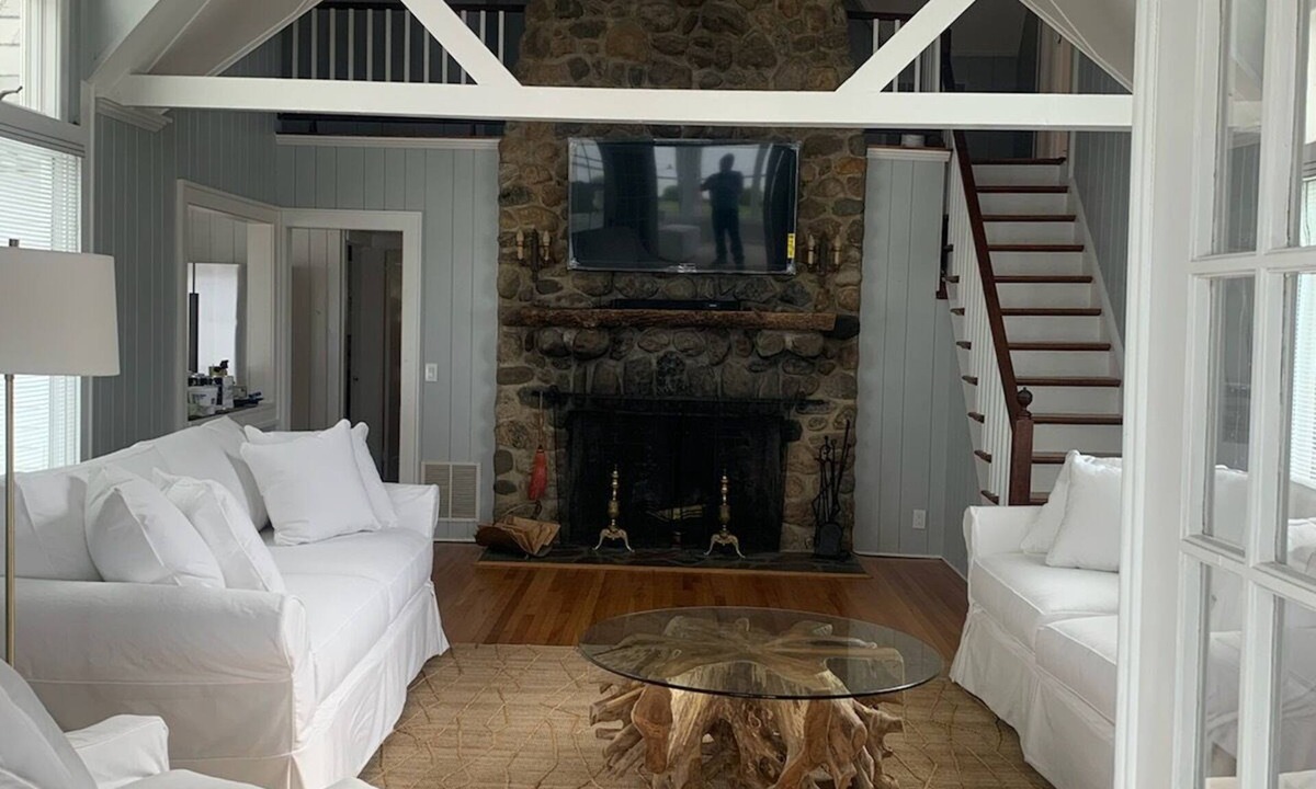 Southold House | Waterfront home with private beach amazing view and sleeps 10 !