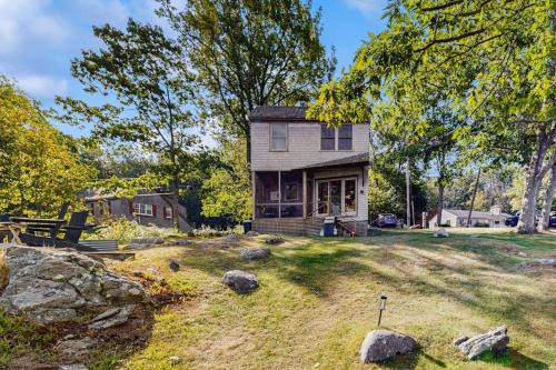 East Boothbay House | Waterfront Paradise with Dock, Big Yard, Sundeck & Epic Bay Views | Dog-Friendly