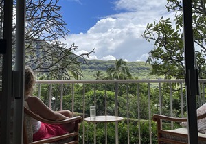 Beautiful Makaha Valley, Best Beaches on Oahu, and Mountains for days.