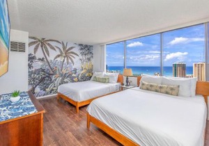 Hawaiian Monarch Penthouse 401 by Hawaii Ocean Club