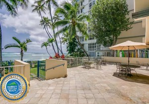 〽High Floor〰Ocean-View〰Queen-Bed〰Studio w/Kitchenette, Very Quiet Building