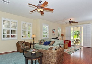 Luxurious 3 Bedroom, 3 Bath Townhome with 2 Car Garage in Ko Olina's Coconut Plantation