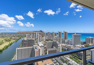 Ocean & Diamond Head Views Condo at Island Colony w/Building Amenities