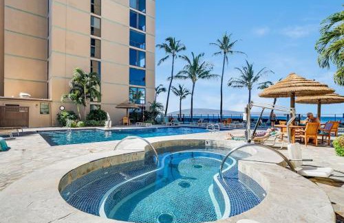 Honokowai Apartment | Mahana 602 · MA 602 Kaanapali OceanFront Studio Ocean View Pool