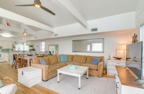 Pirates Beach House | 1 Block to Pirates Beach: Family Home in Galveston