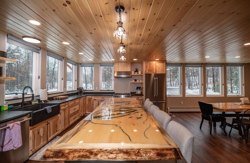 Sunday River Area House | 12 Bed, 6 Bath, 20 Guests STEPS from Sunday River w/Hot Tub & Game Room