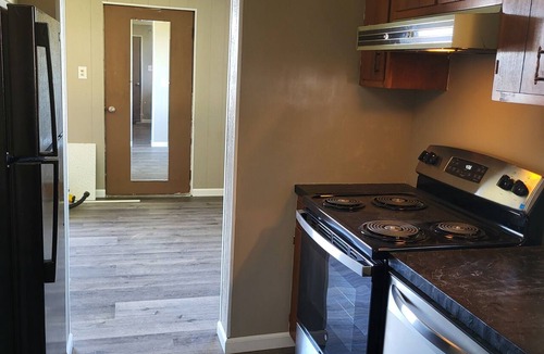 Vestal House | 2-bed historic Lustron home newly remodeled, modern interior. Nearby shopping!