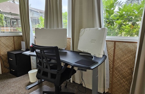 Kapoho House | 2 bed with office at oceanfront park & amazing views!
