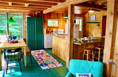 Litchfield Cabin | 3-bedroom lakefront cabin in tranquil Litchfield perfect for relaxing stays