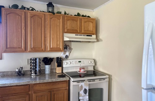 West Enfield House | 4BR, Direct Trail Access, River, Game Room & Fenced Yard, near Katahdin+Acadia