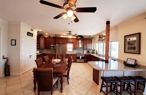 Marathon House | 5BR luxury home w/pool, theater, rooftop deck & 100-ft dock near beach!
