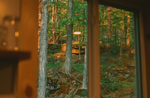 Stamford Cabin | A-Frame on Pudding Hill - Cedar Wood Burning Hot Tub + Outdoor Shower