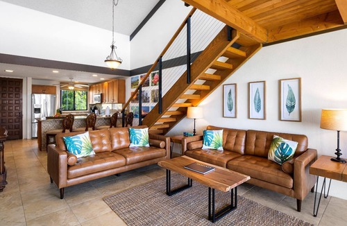 Keauhou Condo | 🏖️AC Throughout | 2 BDM + Loft | Amazing Ocean Views | Large Lanai