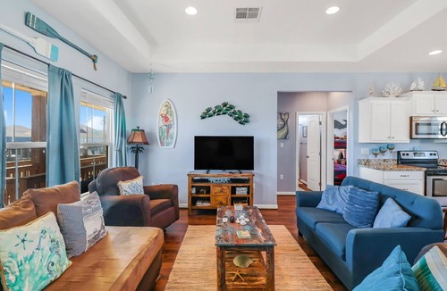 Crystal Beach House | After Dune Delight - 3rd Row, Great Views, Easy Access - 3 Bedroom, Sleeps 10