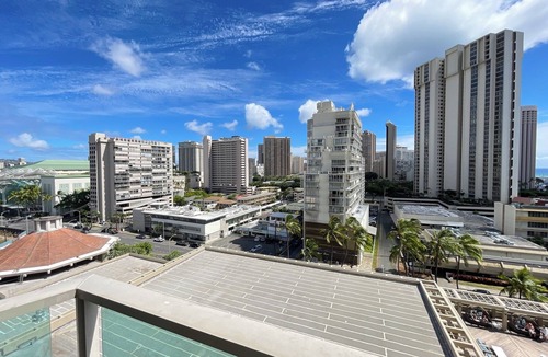 Ala Moana House | Ala Moana Hotel @10Fl Partial Ocean 2Beds /4person