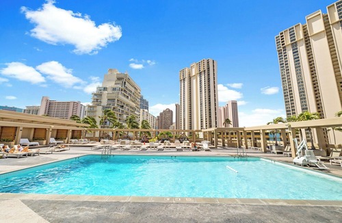 Ala Moana House | Ala Moana Hotel @10Fl Partial Ocean 2Beds /4person
