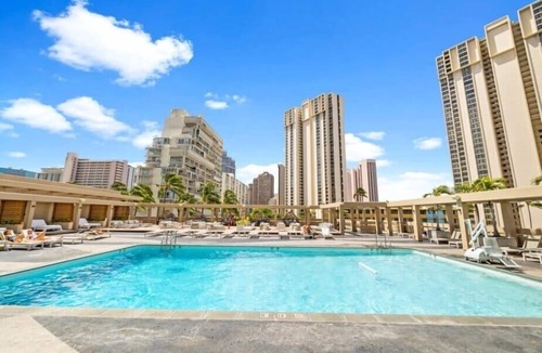 Ala Moana House | Ala Moana Hotel 14th FL R1 2Double Beds 4Person